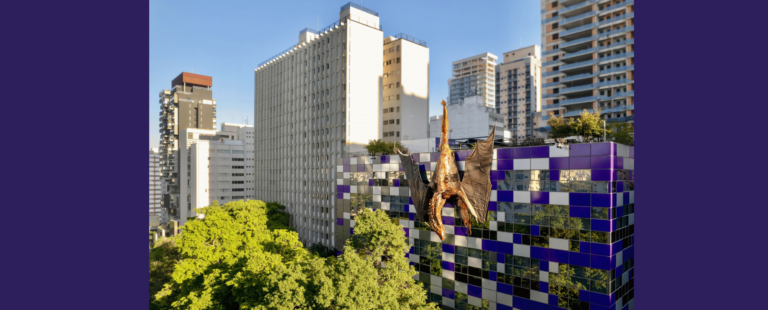 A Casa do Dragão’ conquista o Brasil com dragão de 15 metros no topo do icônico prédio roxo do Nubank em São Paulo