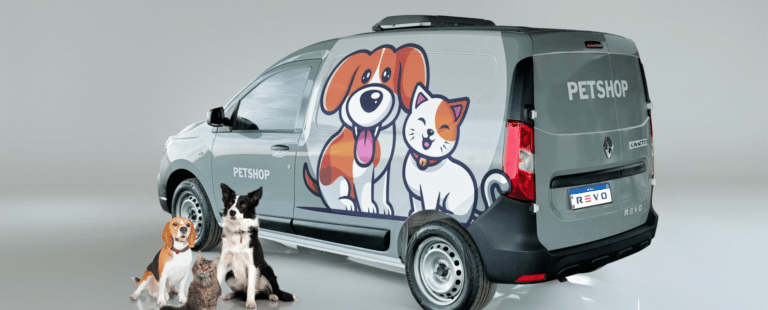 Novo Renault Kangoo é apresentado no Brasil com um modelo transformado pela REVO: o Petshop