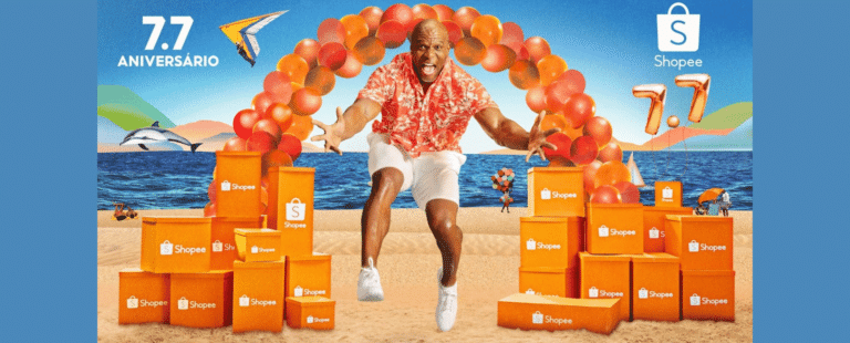 Celebrando quatro anos de vendedores brasileiros na plataforma, Shopee anuncia Terry Crews como seu novo embaixador