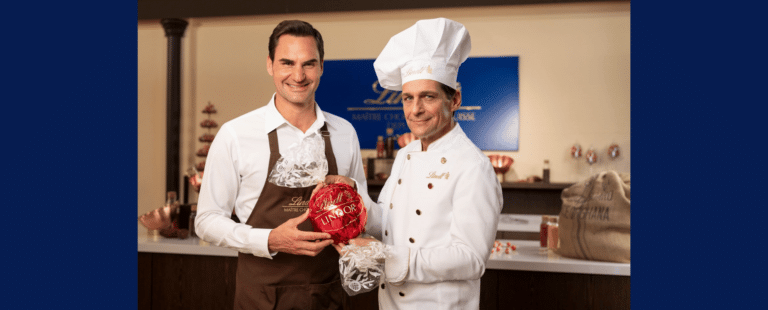 Lindt proporciona encontro com Roger Federer e viagem para a Suíça