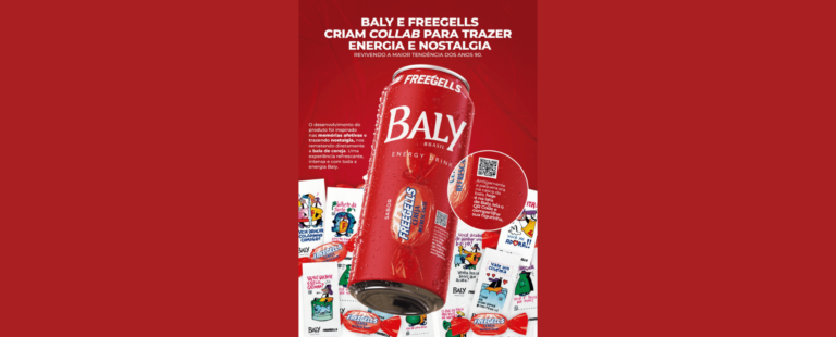 Baly e Freegells lançam collab unindo muito sabor e nostalgia