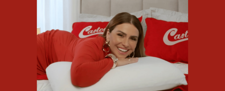 Colchões Castor celebra sucesso de parceria publicitária com Giovanna Antonelli