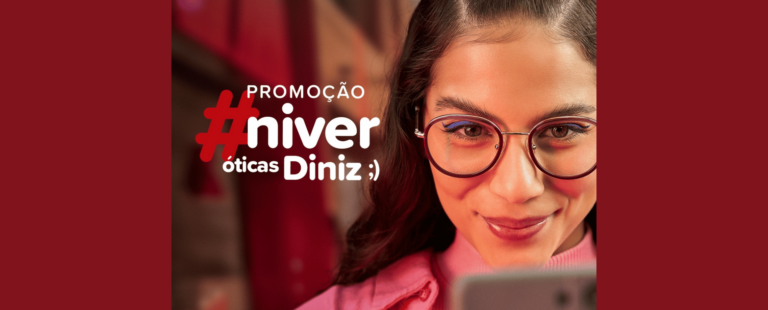 Óticas Diniz celebram 32 anos com promoção especial para seus clientes