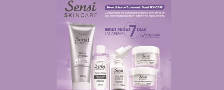 Jequiti lança nova linha ‘Sensi SkinCare’ 