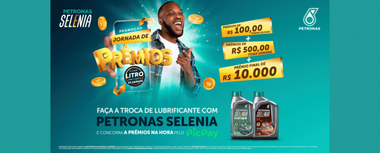 Promoção PETRONAS Selenia sorteará prêmios de até R$ 10 mil