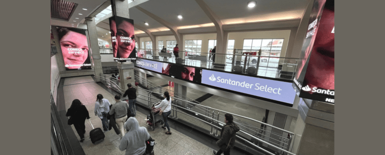 Santander “invade” ponte aérea com Primetime da NEOOH