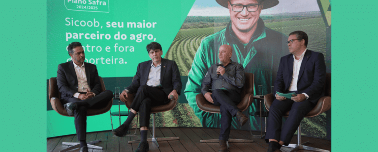 Crédito rural: Sicoob projeta movimentar R$ 53,4 bilhões na Safra 24/25