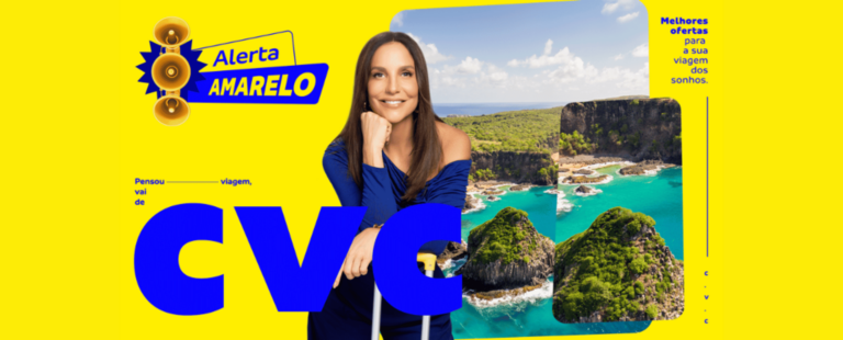 CVC Turismo chama Ivete Sangalo para comunicar seu “Alerta Amarelo”