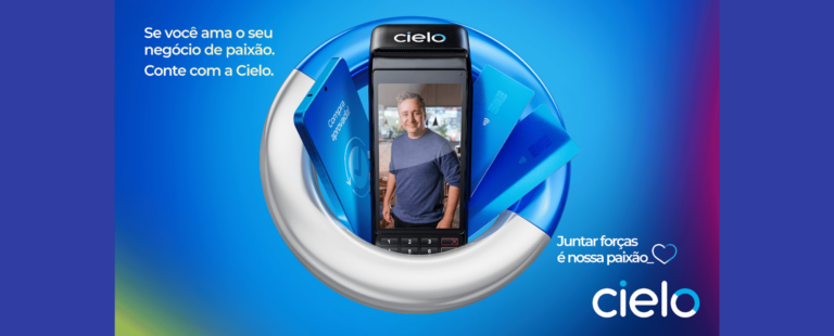 Em nova campanha, Cielo destaca a paixão de quem tem um negócio