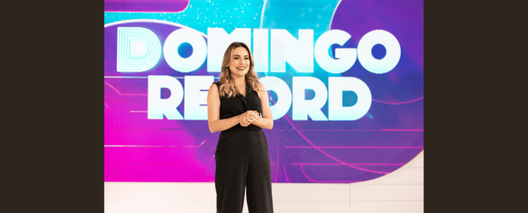 Jornalismo e entretenimento são as marcas do novo DOMINGO RECORD que estreia neste fim de semana