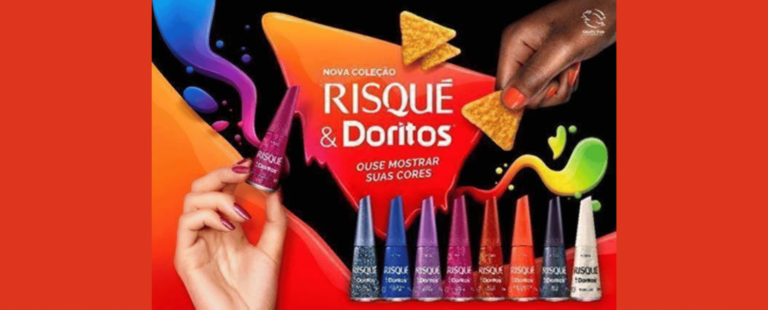 Risqué traz coleção inédita de esmaltes em parceria com DORITOS®