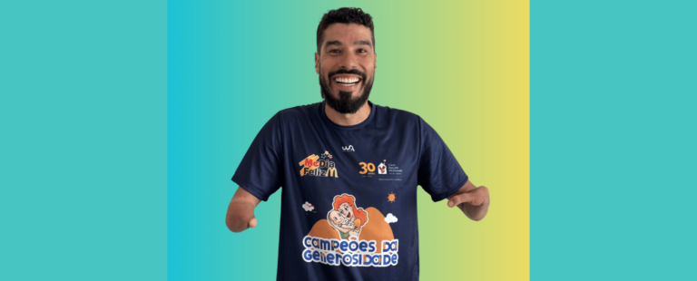 Daniel Dias, ídolo do paradesporto brasileiro, é o McAmigo do McDia Feliz 2024 da Casa Ronald RJ