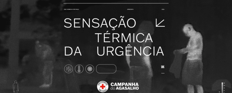 Cruz Vermelha São Paulo cria a Sensação Térmica da Urgência para alertar sobre doação de roupas e agasalhos no inverno