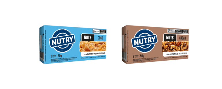 Nutrimental reformula linha Nutry Nuts