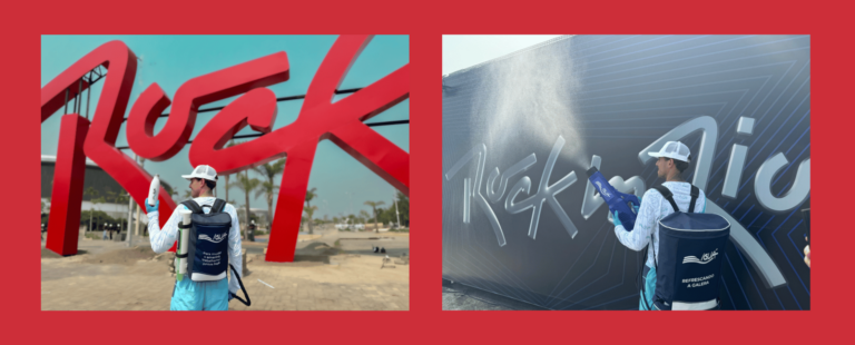 Iguá marca presença no Rock in Rio 2024 com distribuição de 120 mil litros de água e ação com vaporizadores