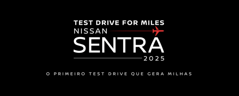 Test Drive For Miles: Nissan compara Novo Sentra à avião e presenteia público com milhas aéreas