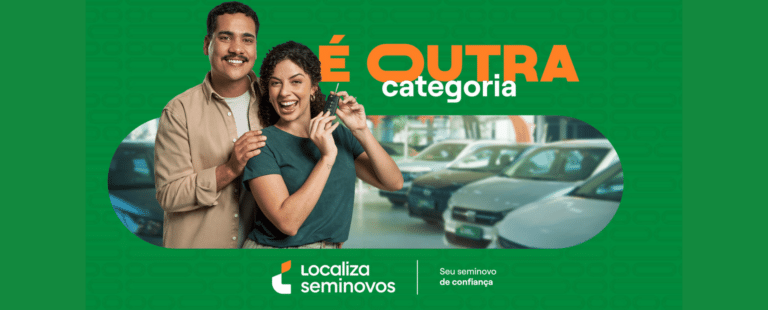 Localiza Seminovos lança campanha que ressalta diferencial na hora de comprar um carro: “É Outra Categoria”