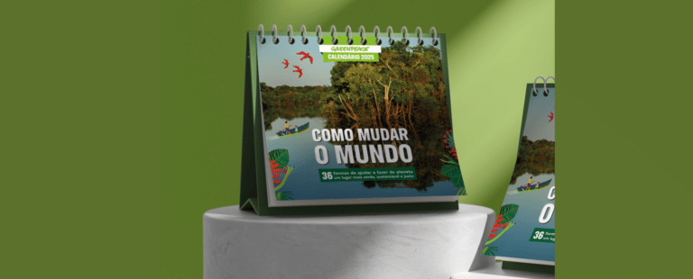 Campanha Como Mudar O Mundo do Greenpeace Brasil oferece calendário exclusivo da MOL Impacto