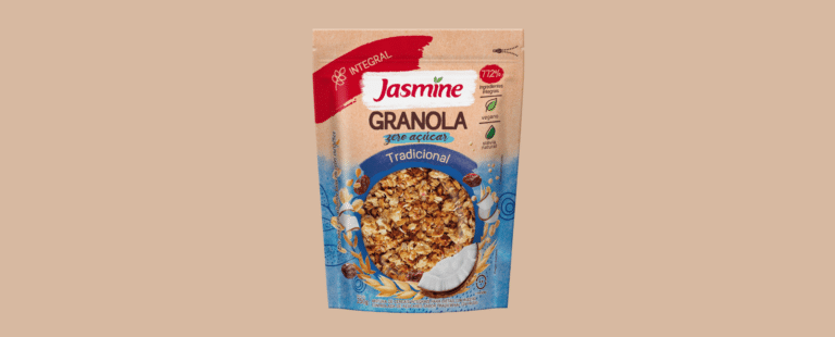 Jasmine lidera categoria de granolas no Brasil, segundo Ranking de Penetração de Tickets das Marcas no Varejo Alimentar