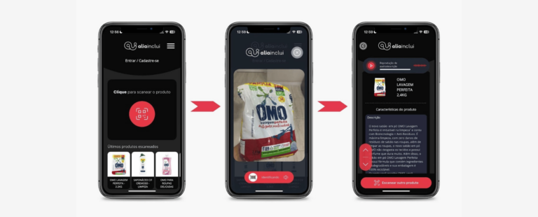Marcas de limpeza da Unilever são disponibilizadas em aplicativo para pessoas com deficiência visual