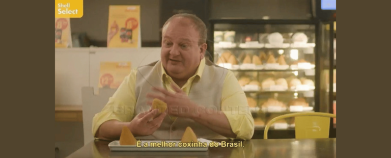 Érick Jacquin é a estrela da nova campanha da rede Shell Select