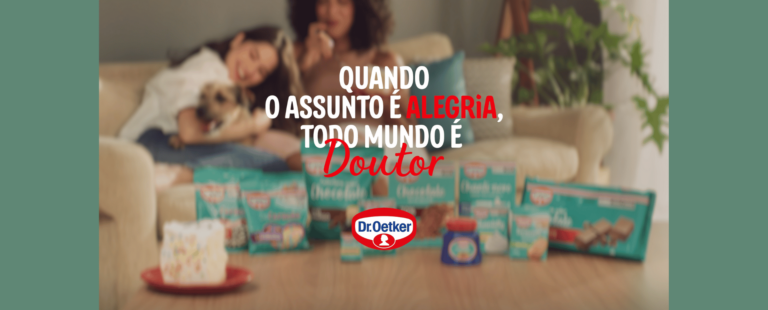 Dr. Oetker retoma “Quando o assunto é bolo, todo mundo é Doutor” com lançamento de 3 novos filmes