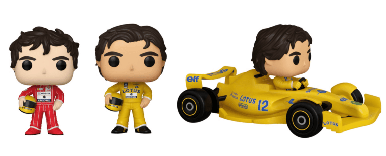 Lançamento Mundial: Candide anuncia com exclusividade o Funko Pop! De Ayrton Senna