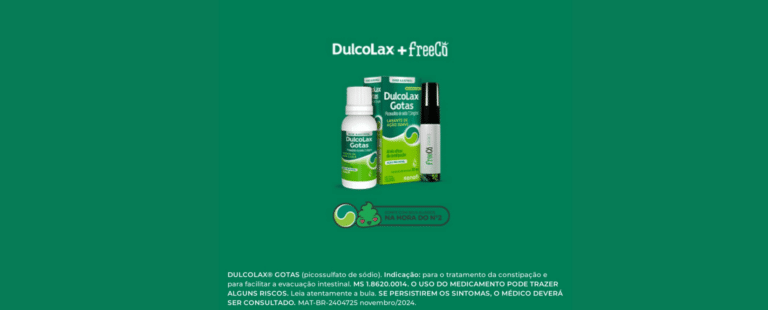 Dulcolax e FreeCô anunciam parceria para entregar mais saúde e bem-estar para os consumidores