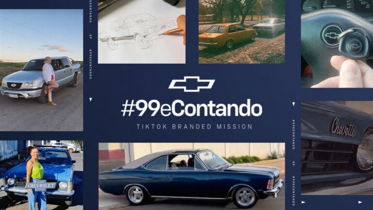 #DecadasChevrolet: Branded Mission da marca no TikTok supera benchmarks de engajamento