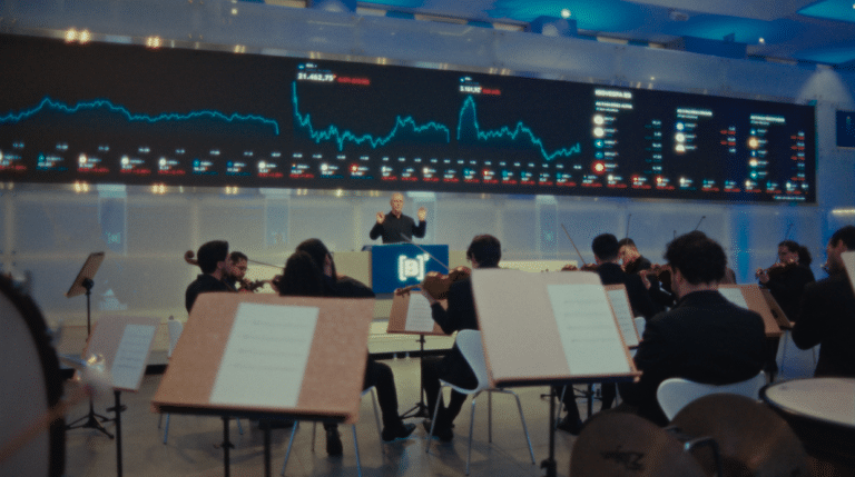B3 transforma frequência do Ibovespa em sinfonia