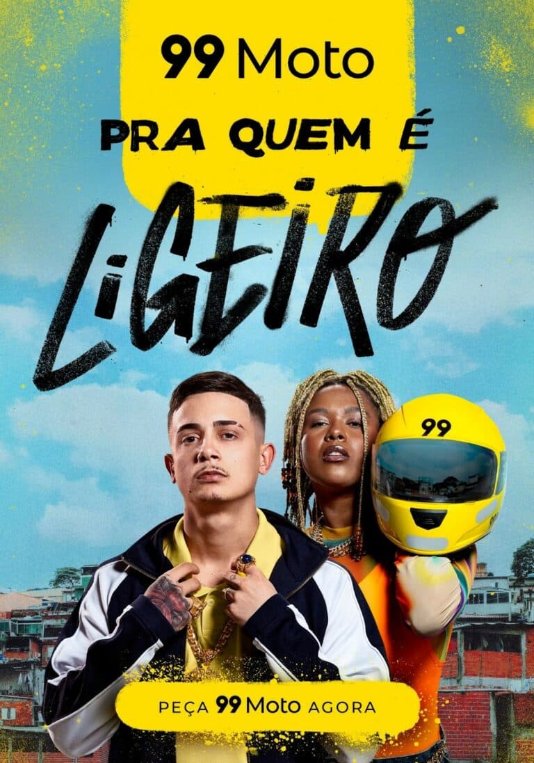 MC Hariel e MC Luanna anunciam a chegada de 99Moto em São Paulo