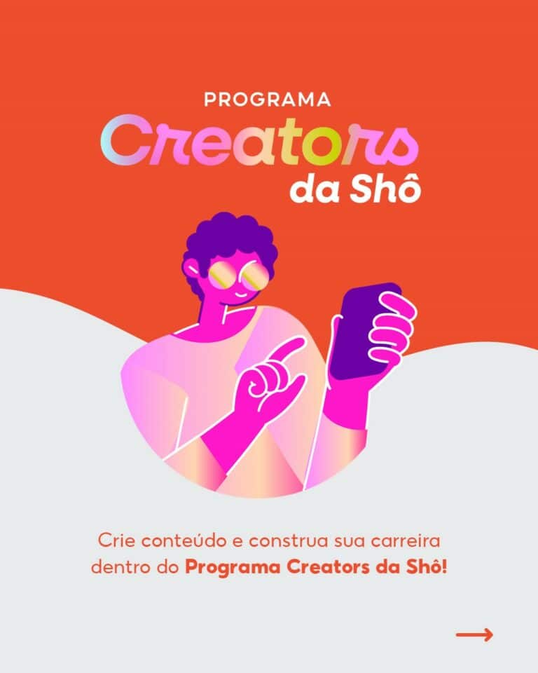 Shopee lança programa Creator da Shô para impulsionar micro influenciadores