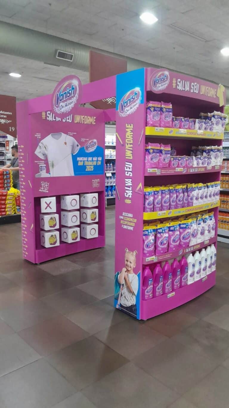 Vanish intensifica estratégias de trade marketing para a volta às aulas