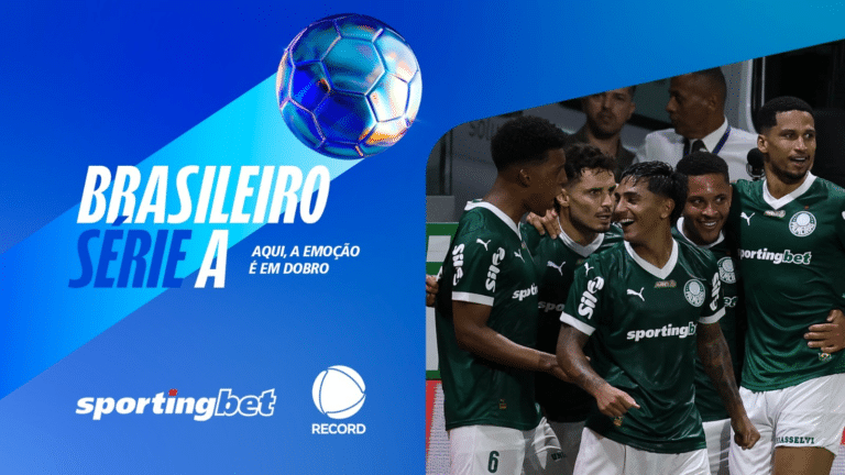 Sportingbet anuncia patrocínio à RECORD para as transmissões do Campeonato Brasileiro 2025