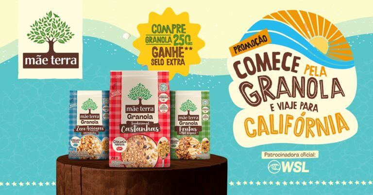 Mãe Terra leva consumidor para assistir à etapa do World Surf League na Califórnia