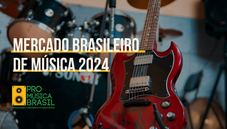 Mercado fonográfico brasileiro fatura R$ 3,4 bilhões e cresce 21,7%, em 2024