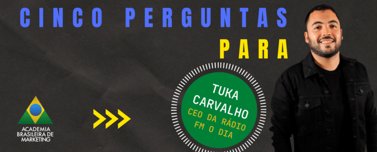 5 Perguntas Para Tuka Carvalho, CEO da Rádio FM O Dia