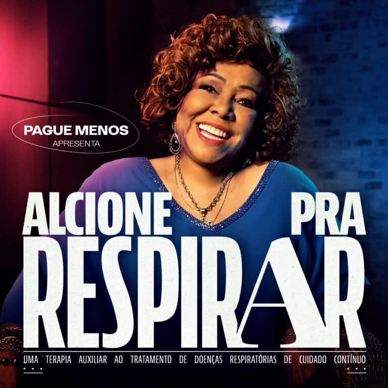 Pague Menos e Alcione lançam música como terapia auxiliar no tratamento de doenças respiratórias