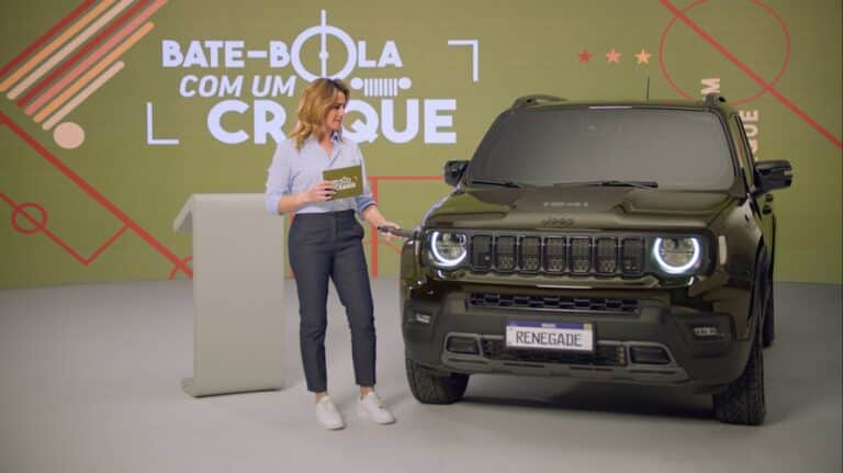 Jeep® se une a Fernanda Gentil em campanha com ativações  nas transmissões esportivas patrocinadas pela marca