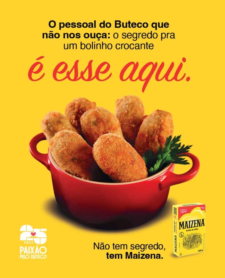 Maizena estreia no Comida di Buteco com desafio inédito para bares participantes
