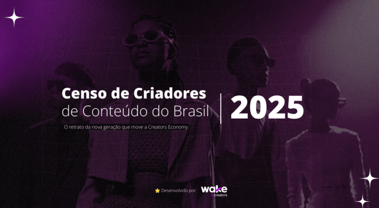 Wake Creators lança Censo dos Criadores de Conteúdo do Brasil 2025