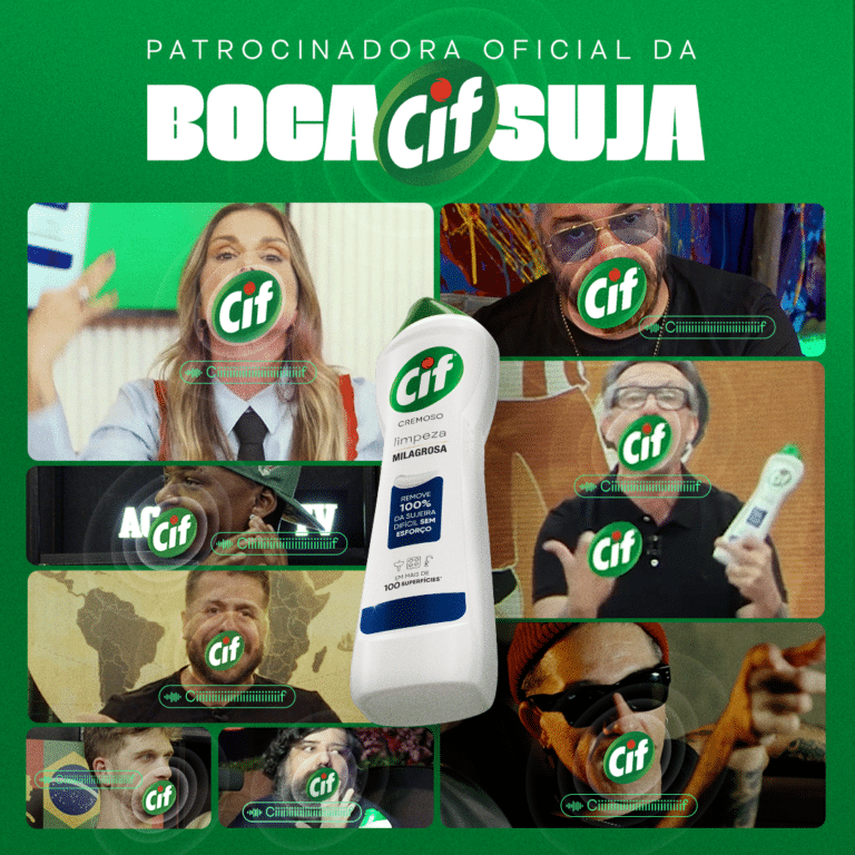 CIF vira patrocinadora oficial das bocas sujas em podcasts
