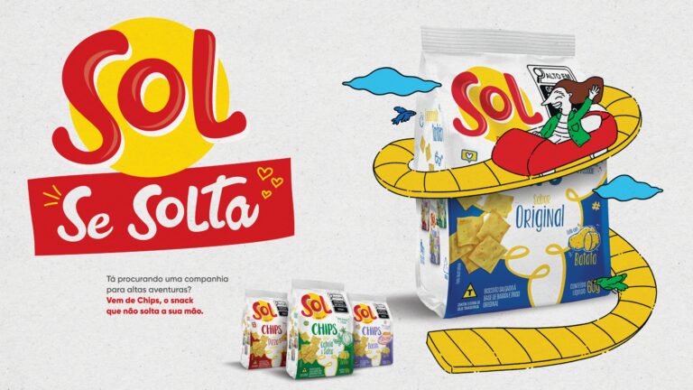 Com o conceito “Se Solta”, Sol destaca snacks em campanha
