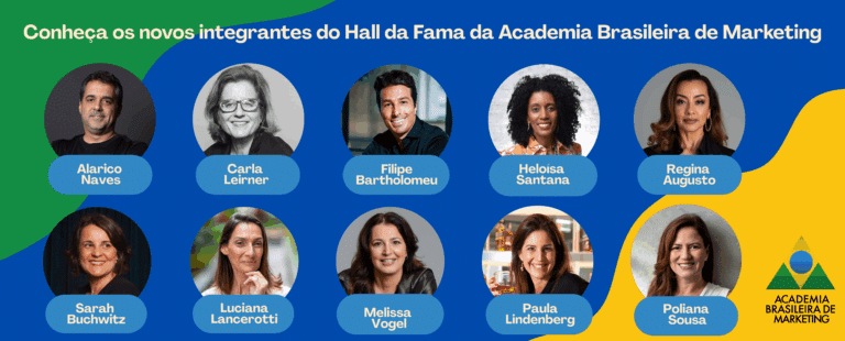 Academia Brasileira de Marketing apresenta os novos integrantes do Hall da Fama