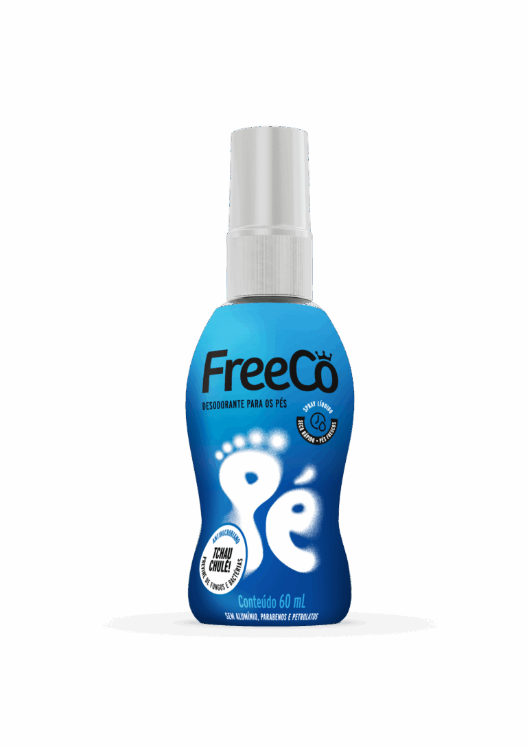 FreeBrands amplia linha FreeCô com desodorante natural para os pés