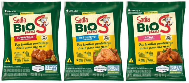 Sadia une linhas Bio e Fácil para lançar novos cortes de frango