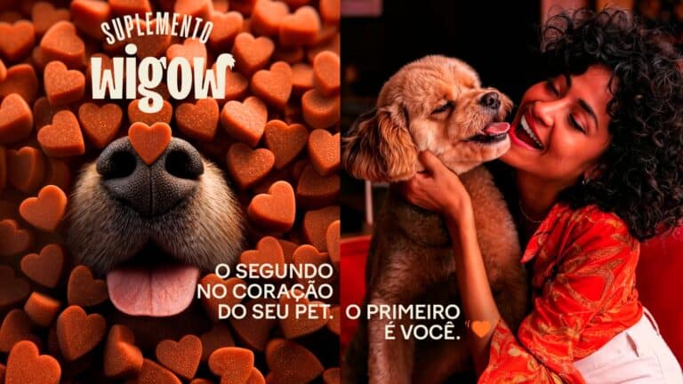 Primeira campanha de marketing da Wigow quer conquistar os corações de pais de pets