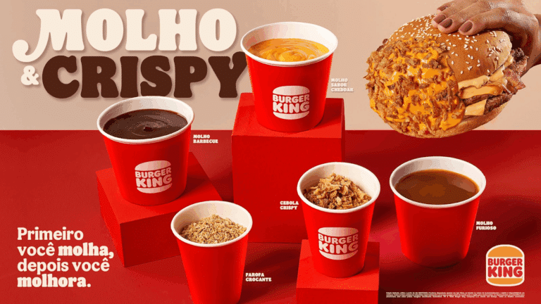 Burger King® lança experiência “Molho & Crispy” e reinventa a chuchada em um novo ritual de sabor