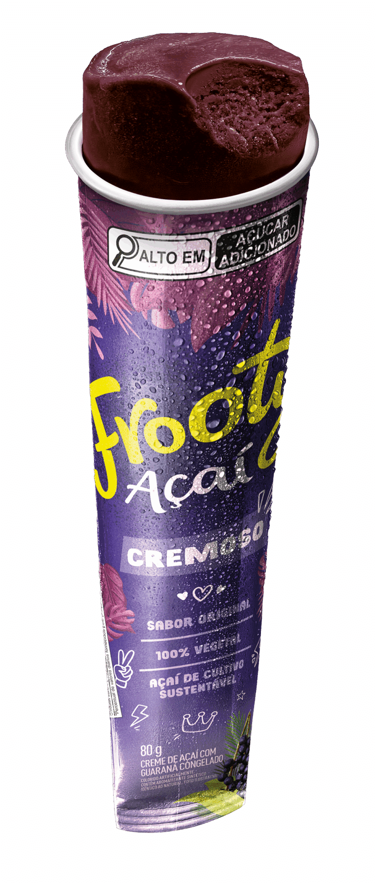 Frooty inova com Tube: novo açaí em formato inédito no mercado que cabe na palma da mão