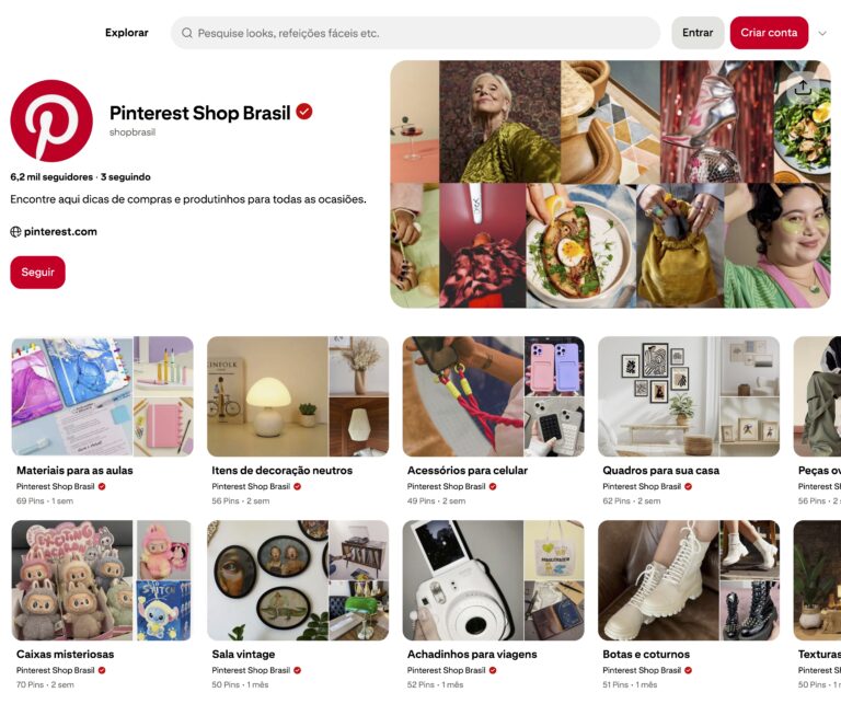 Pinterest Shop Brasil: plataforma lança a segunda edição do projeto
